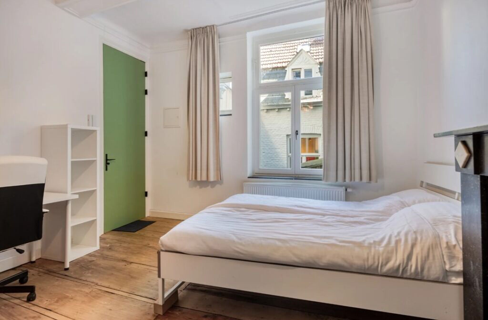 De binnenzijde van het huis in Maastricht.