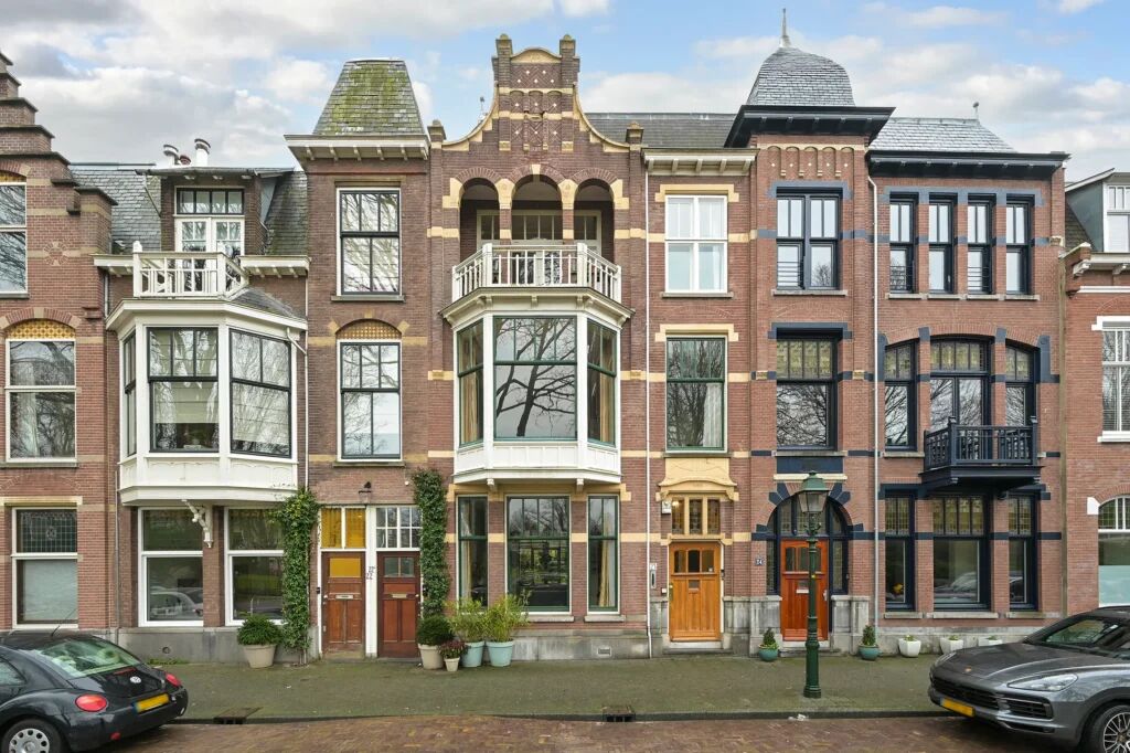 De nieuwe woning van Shelly Sterk vanaf de buitenkant