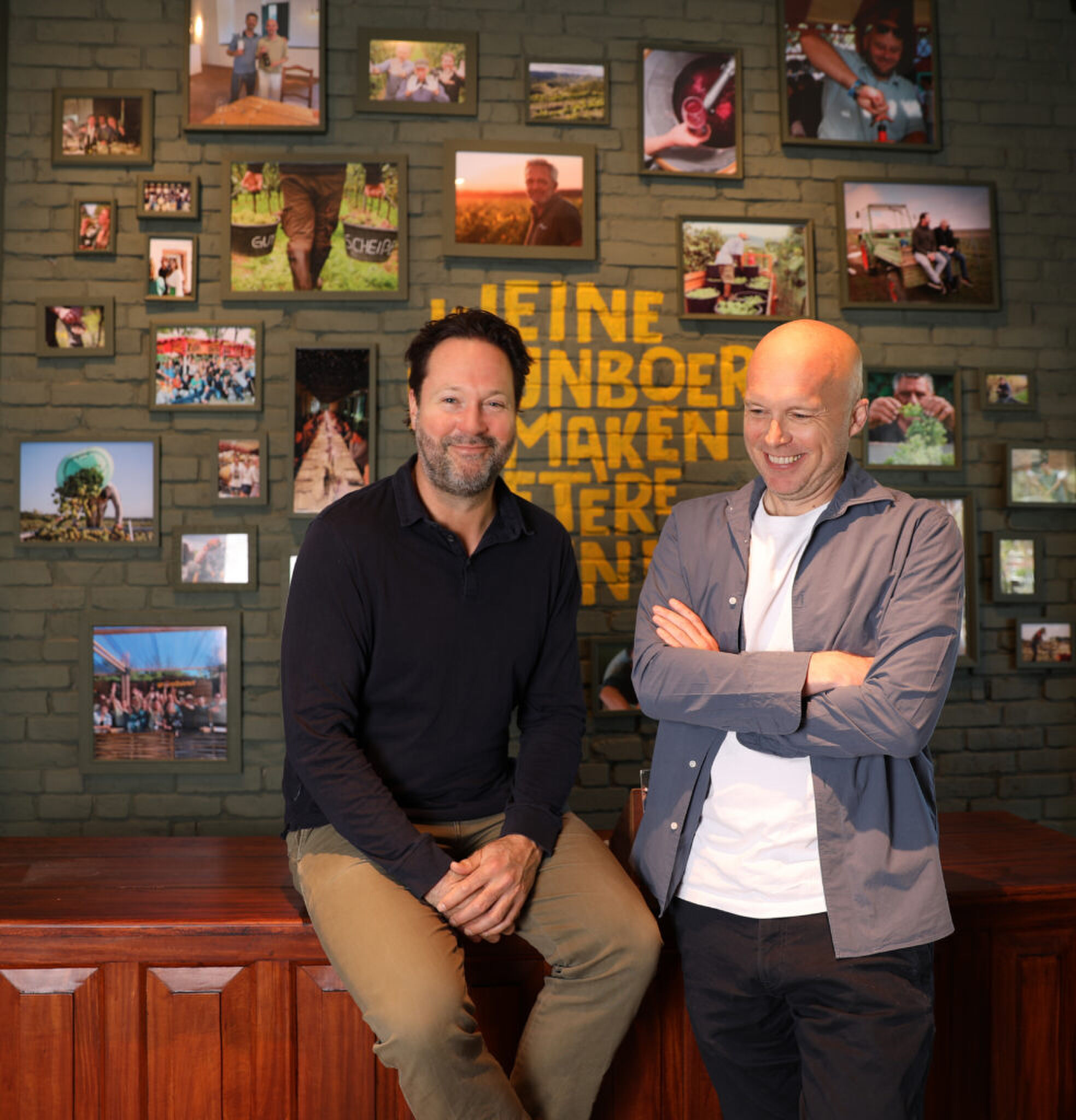 Freek Padberg en Gijs Groenevelt van Grapedistrict