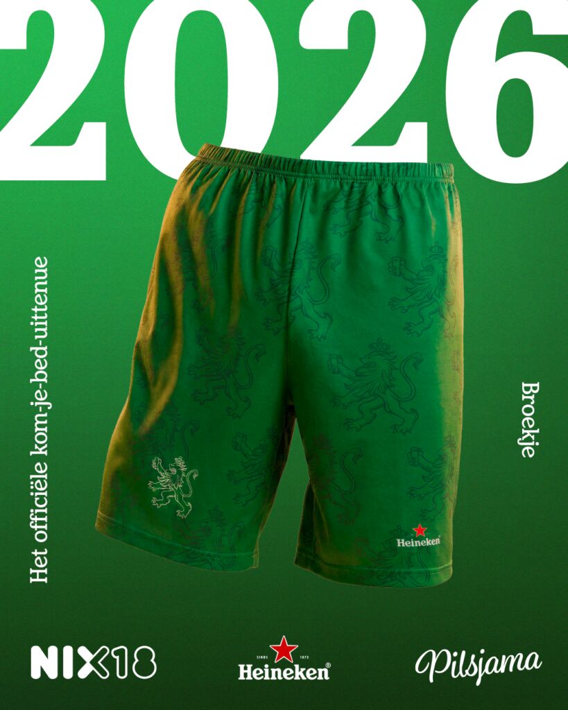 Het broekje van de Pilsjama van Heineken