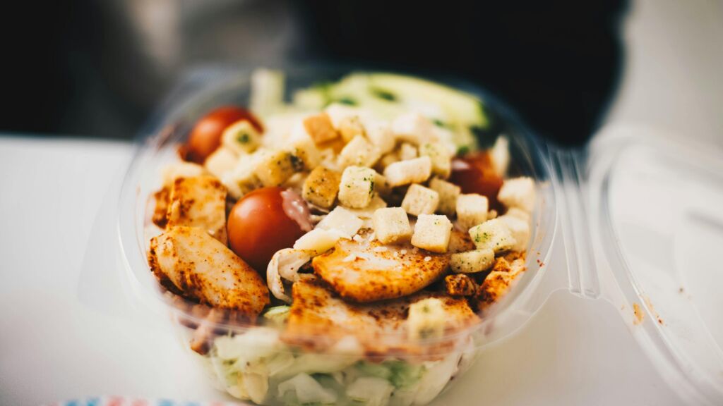 Een maaltijdsalade