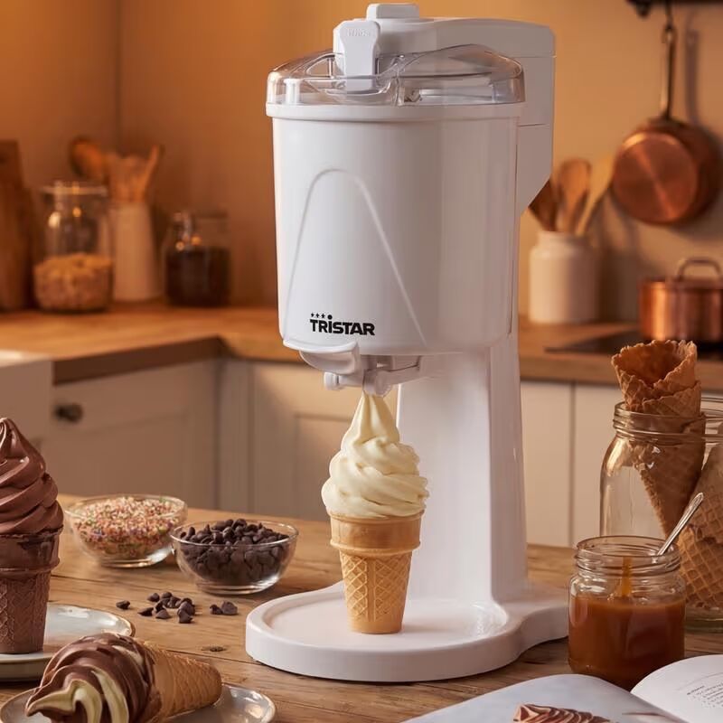 De ijsmachine van de Action. Super strak en compact