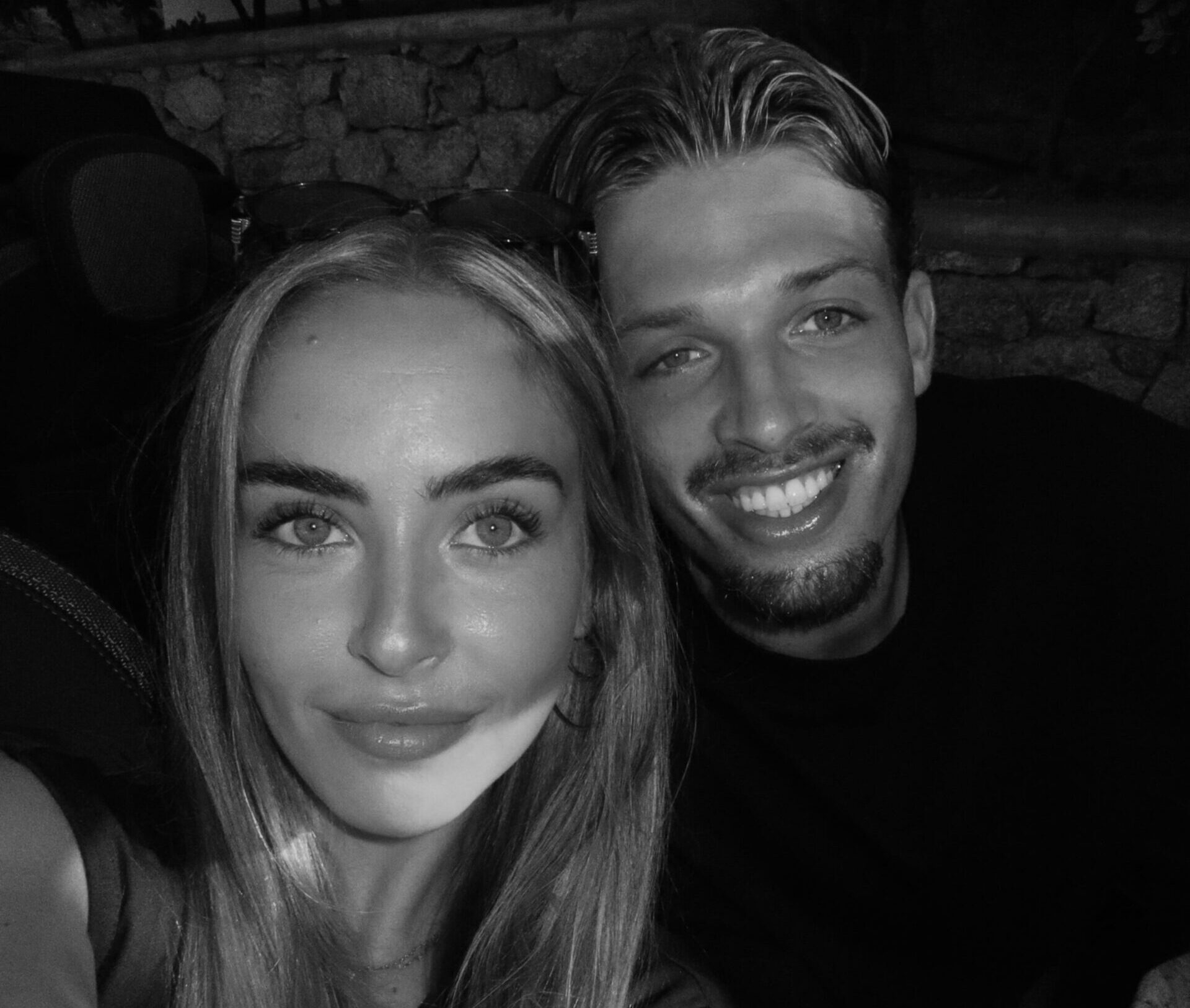 Luciano Valente met zijn vriendin Kim de Kruijff