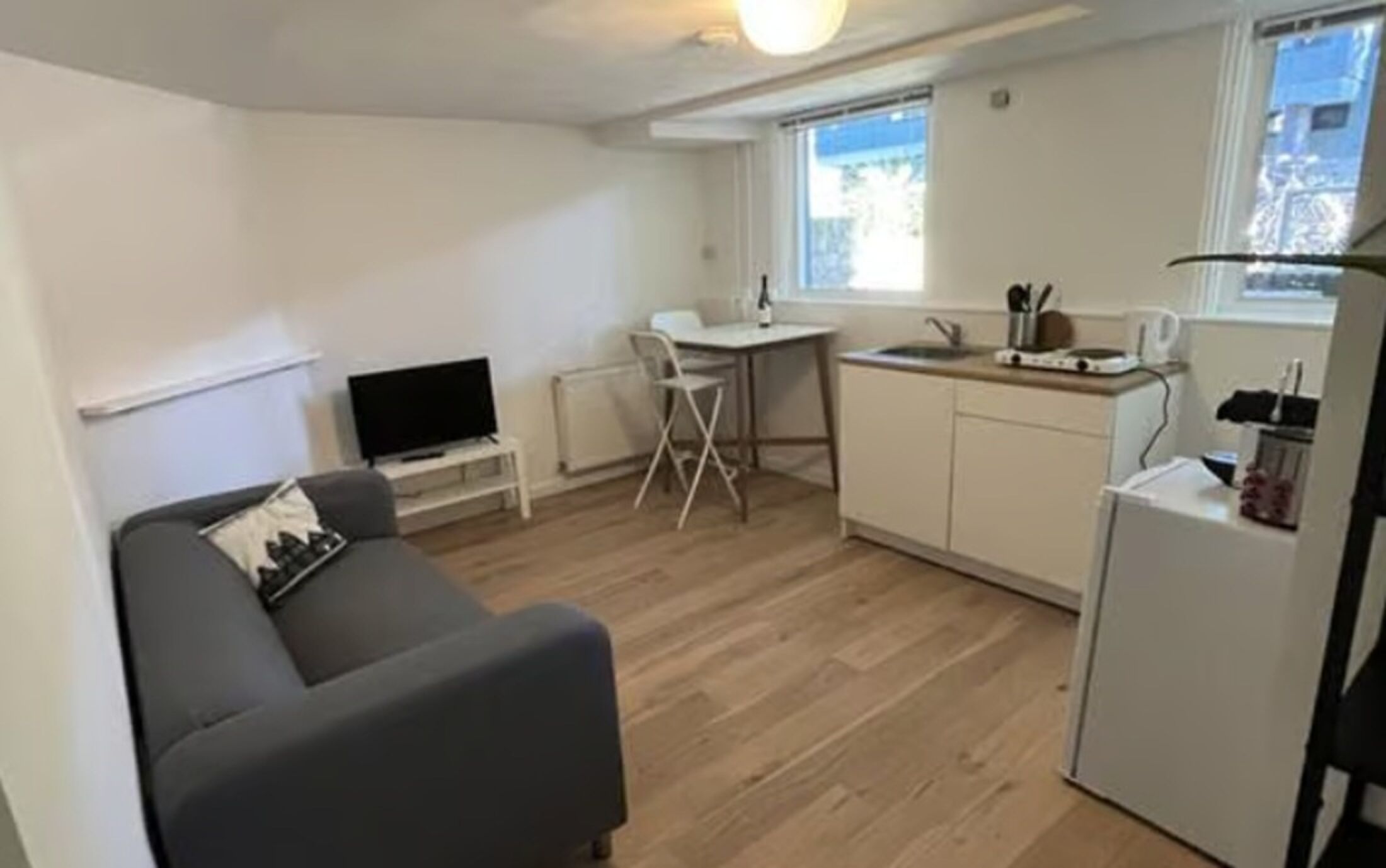 De binnenzijde van de woning in Nijmegen.