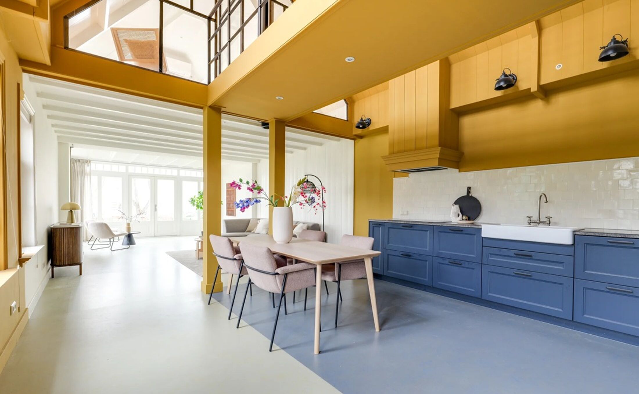 De keuken van de 19e-eeuwse woning.
