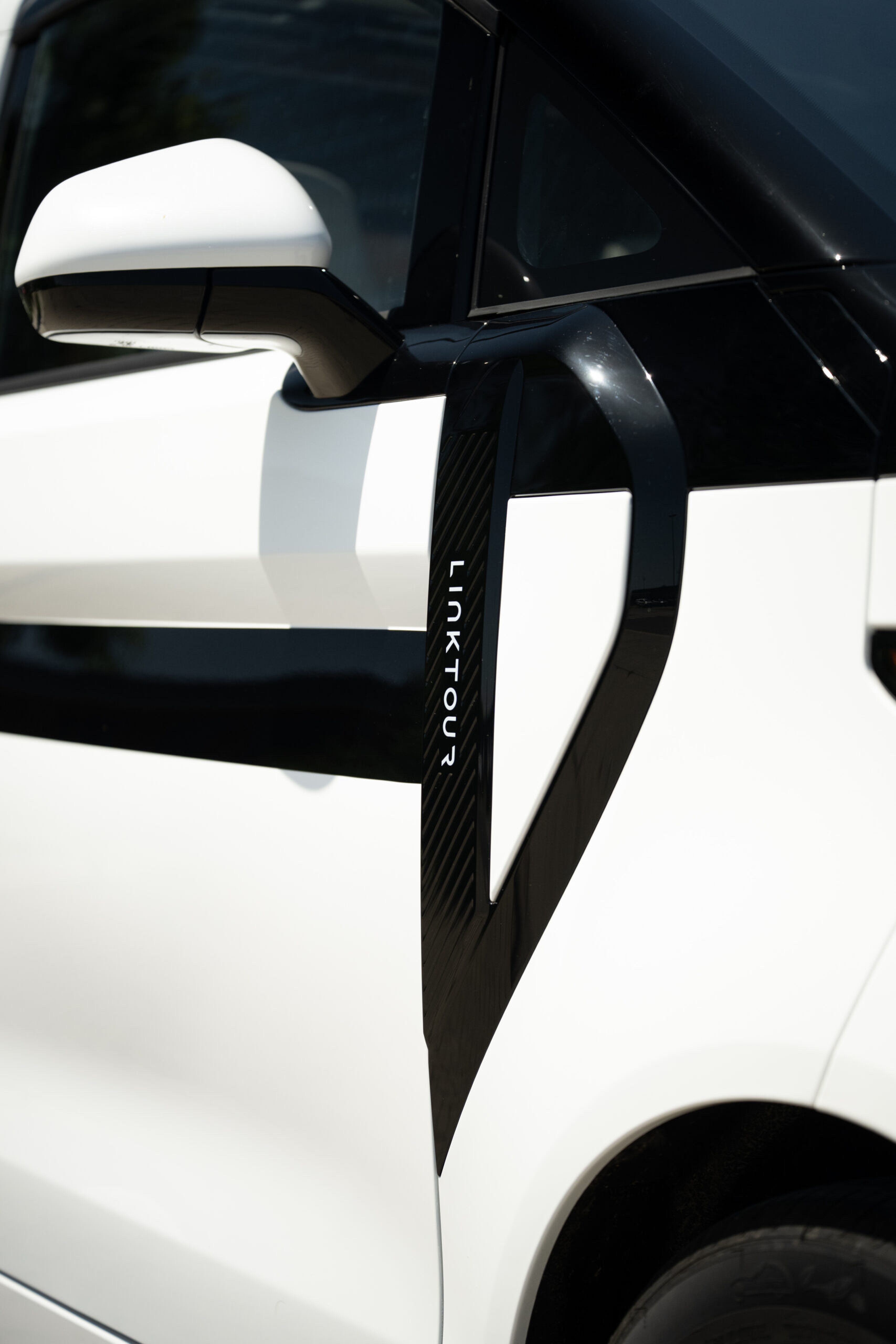 Een detail van de Linktour Alumi L6e en L7e Elite