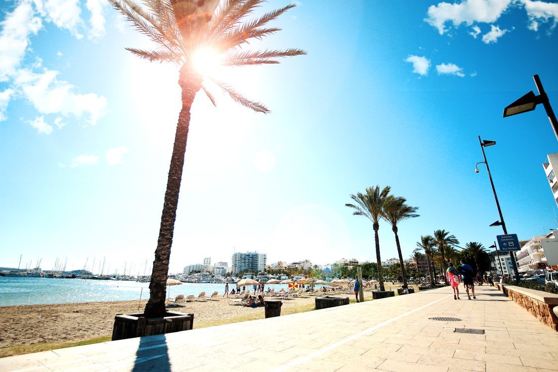 Een zonovergoten vakantie op het strand