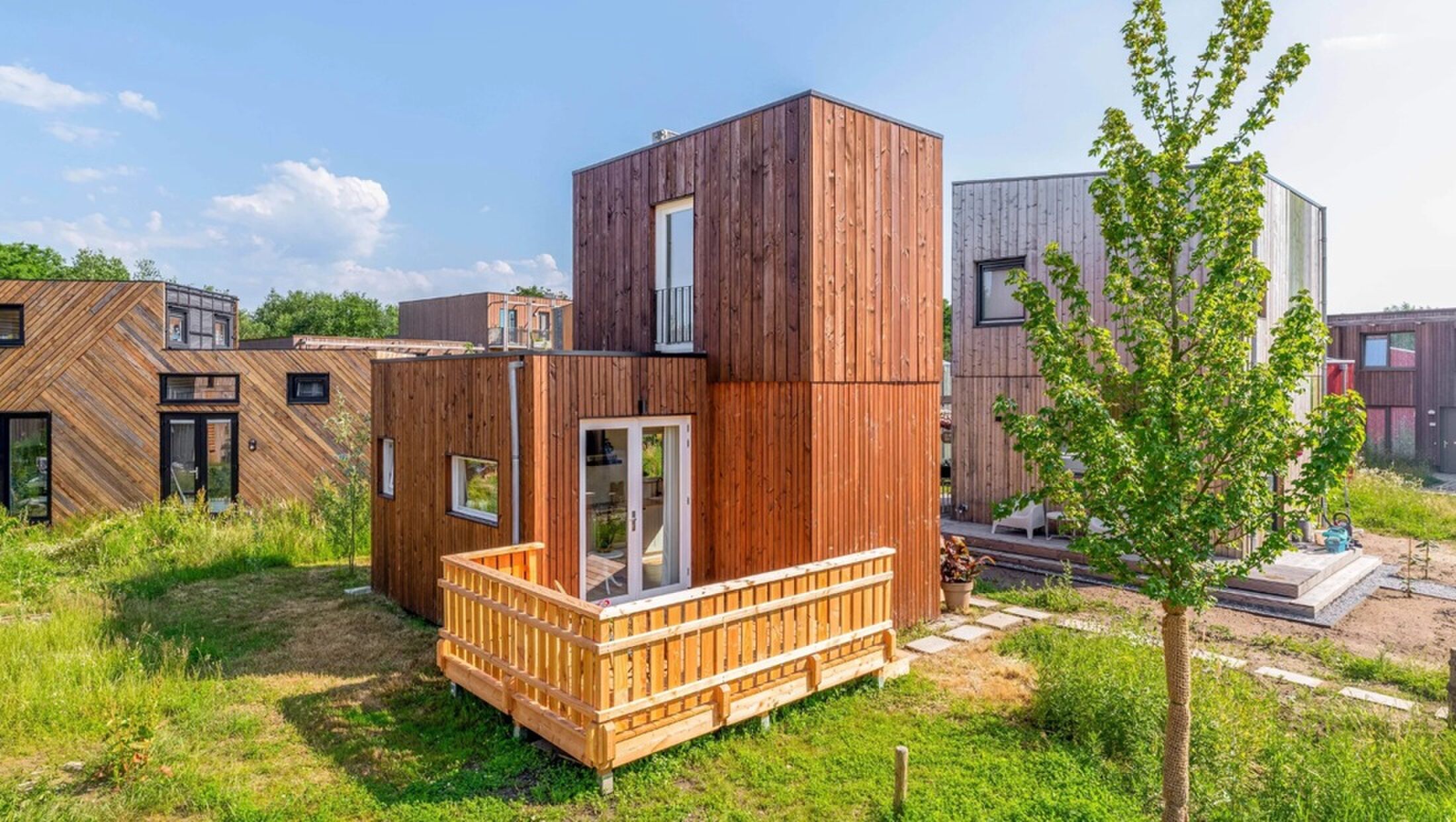 Een tiny house in de Eindhovense natuur.