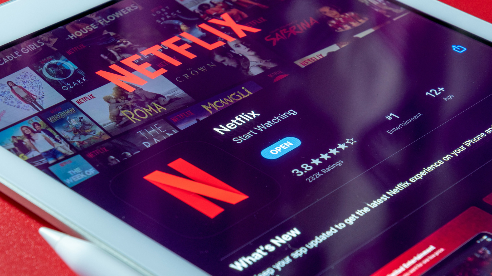 De app van Netflix