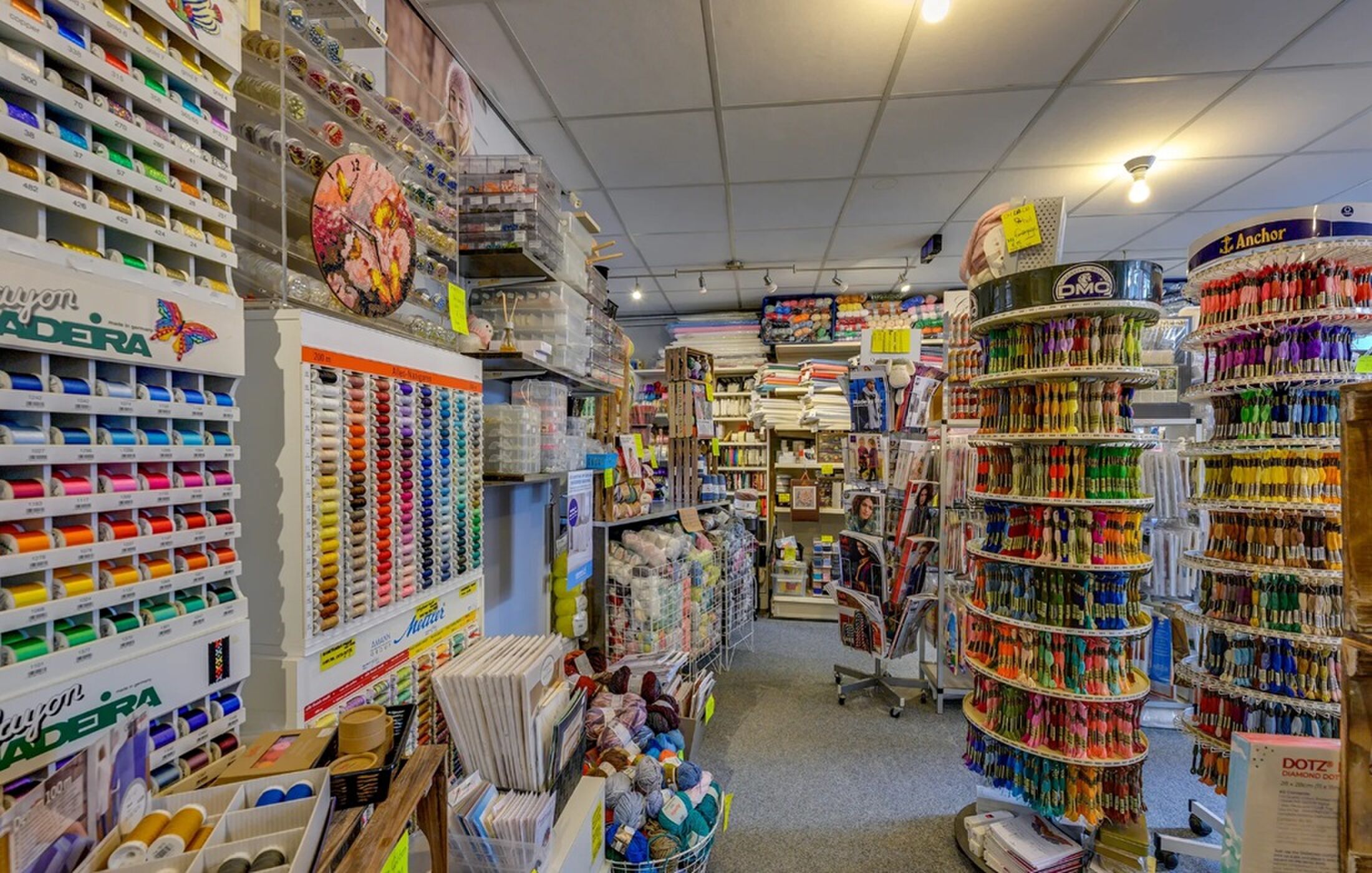 De winkel van de woning in Sliedrecht.