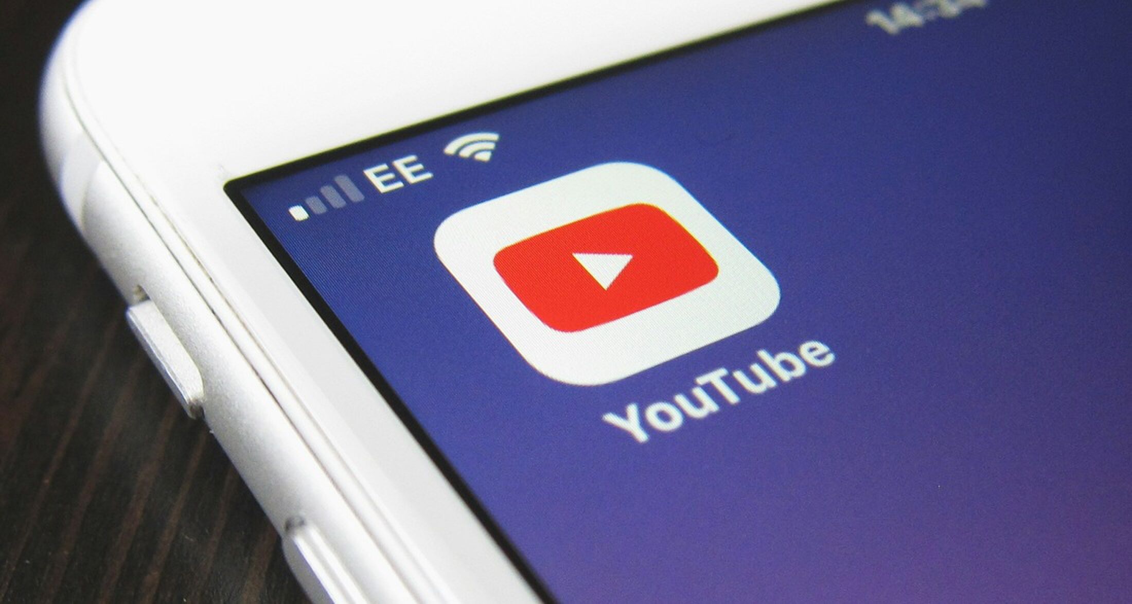 De app van YouTube.