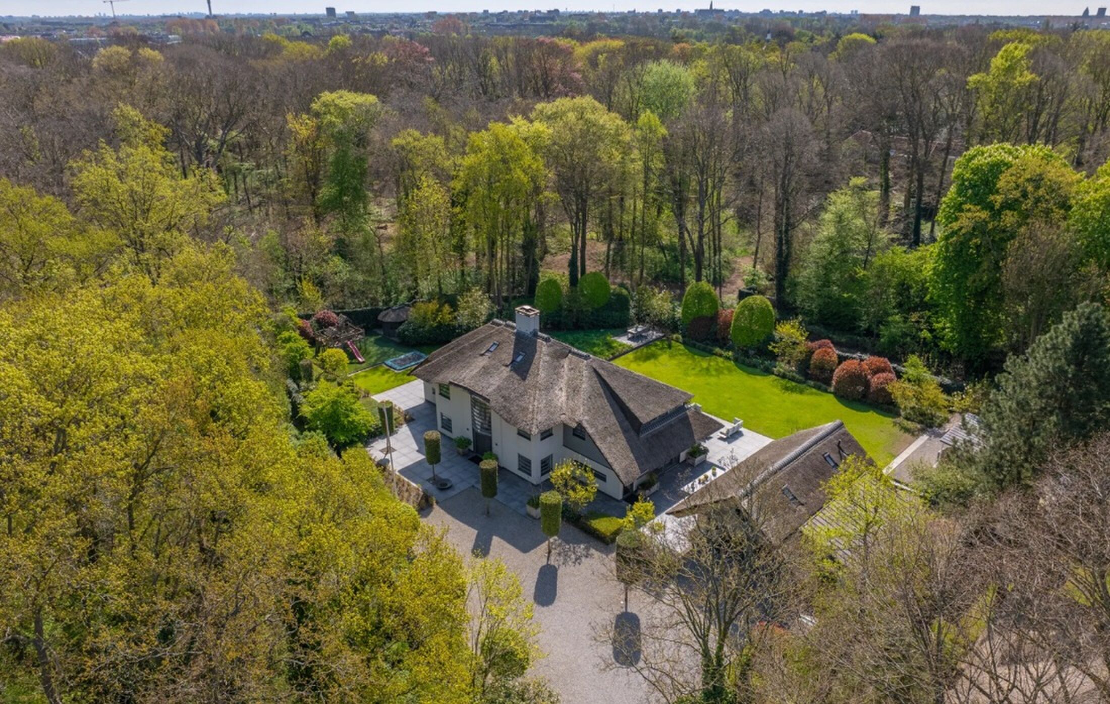 De natuurpracht rondom de woning.
