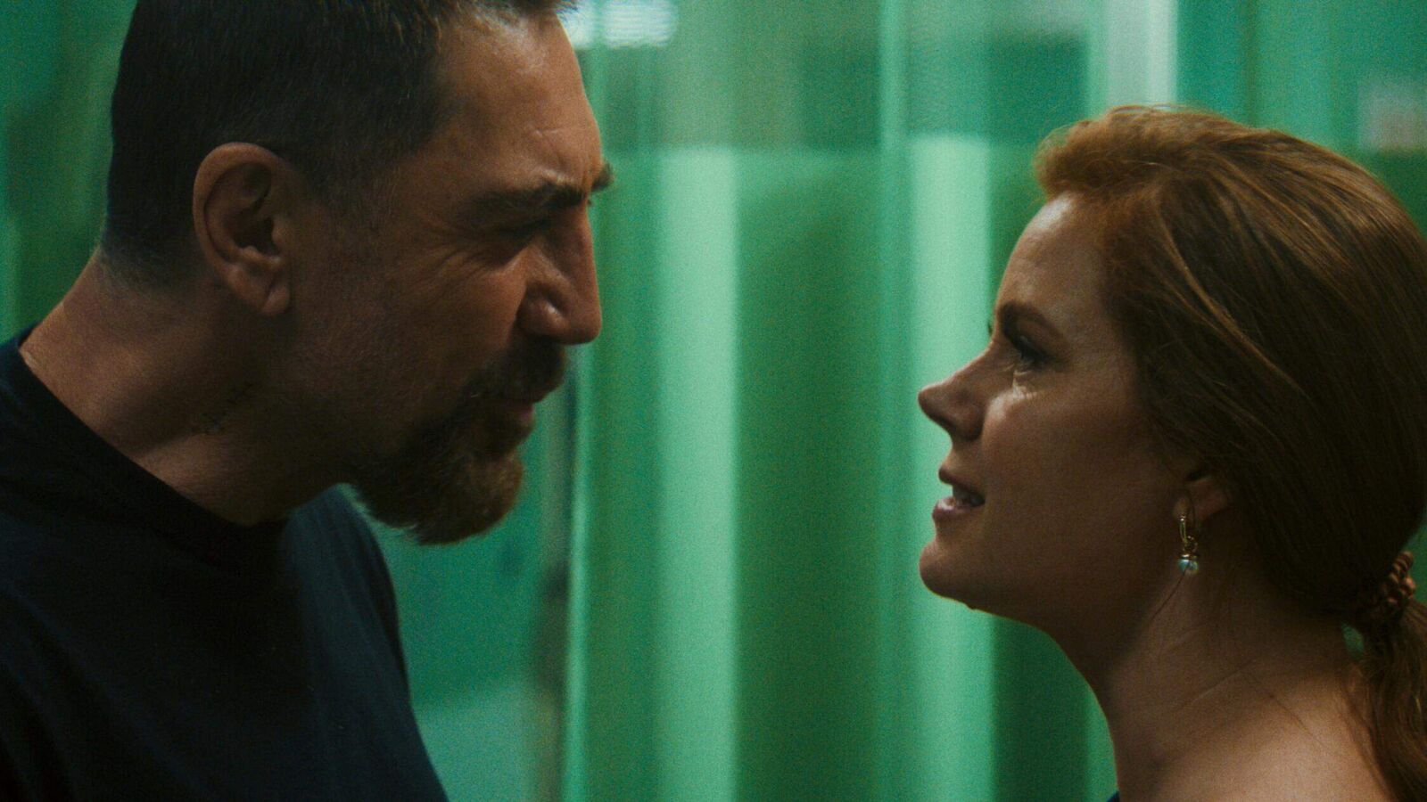Amy Adams en Javier Bardem in Cape Fear