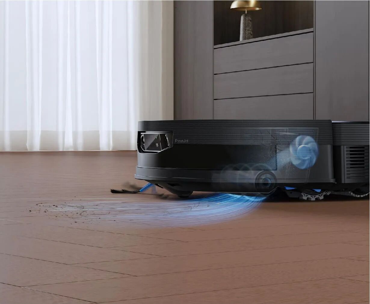 Robotstofzuiger van het merk Ecovacs