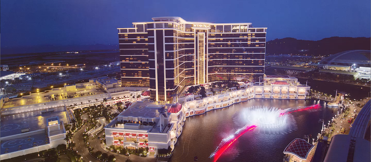 Wynn Palace in de nacht
