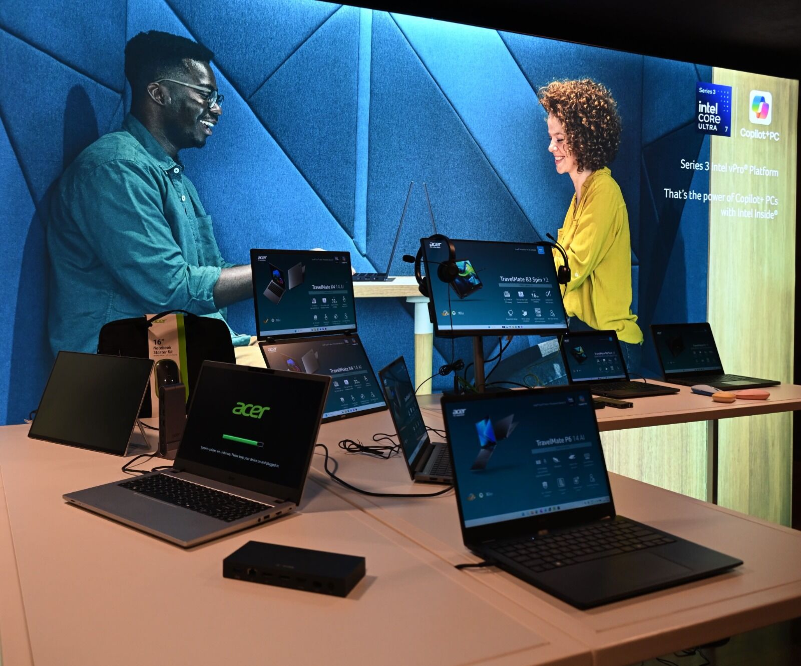 De nieuwe laptops van Acer