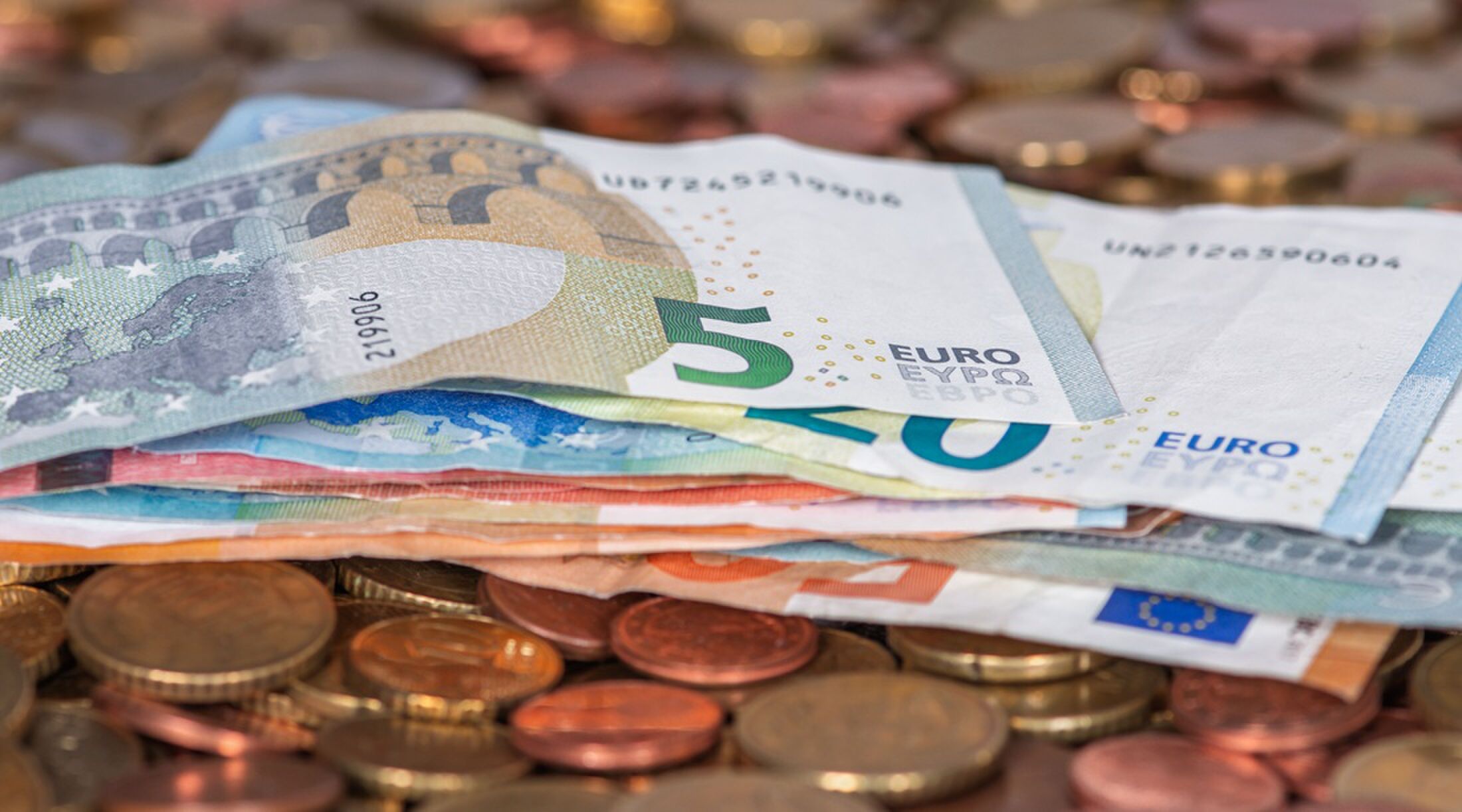 Cashgeld waarmee je kan betalen in Nederland.