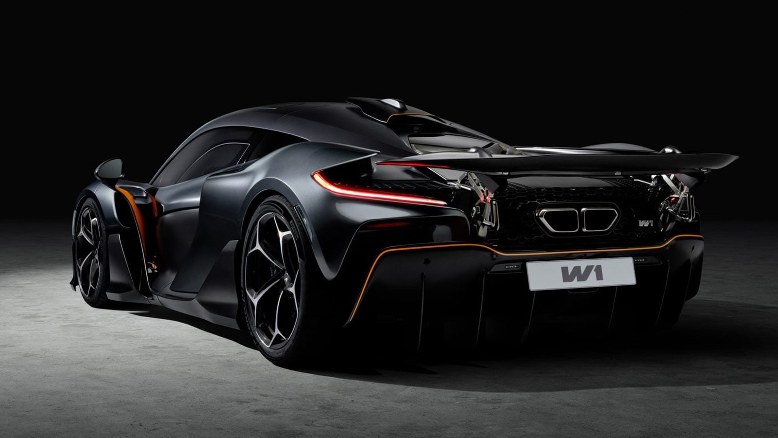 De unieke McLaren W1.