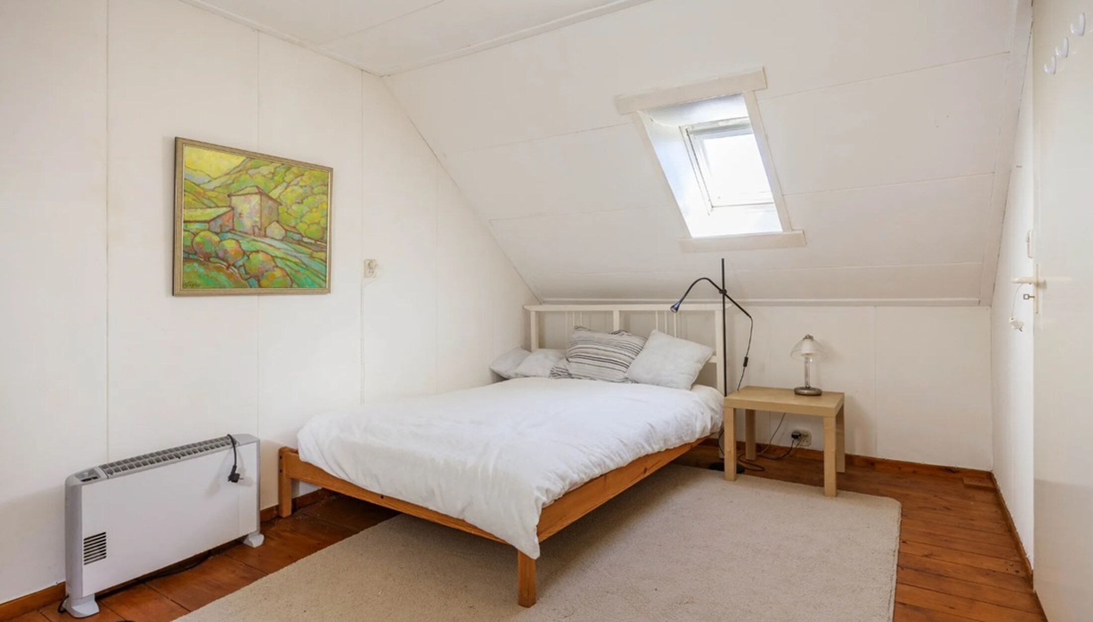 Een van de slaapkamers.