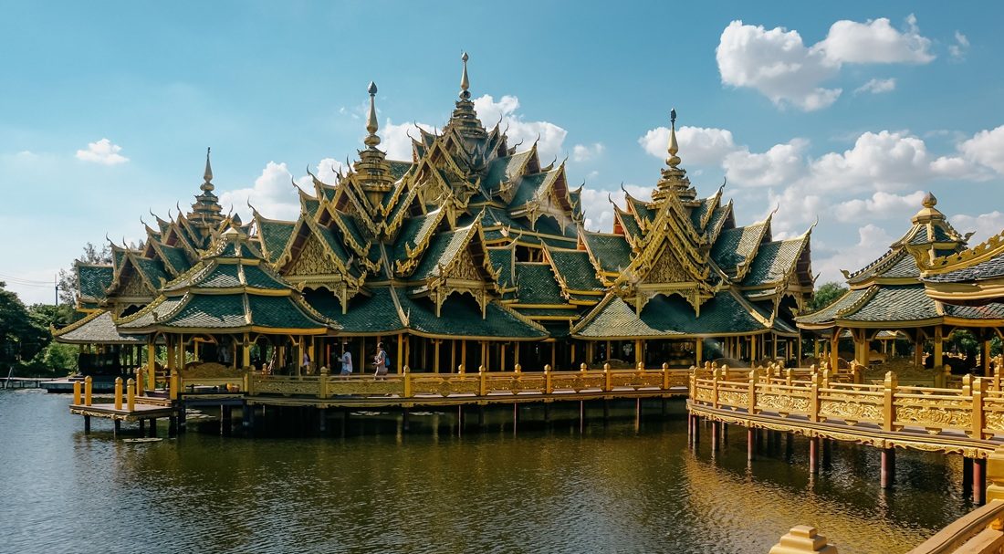 Een deel van Thailand, waar veel mensen een reis maken.