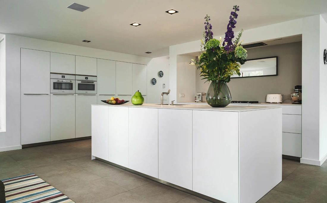 De keuken van de woning.