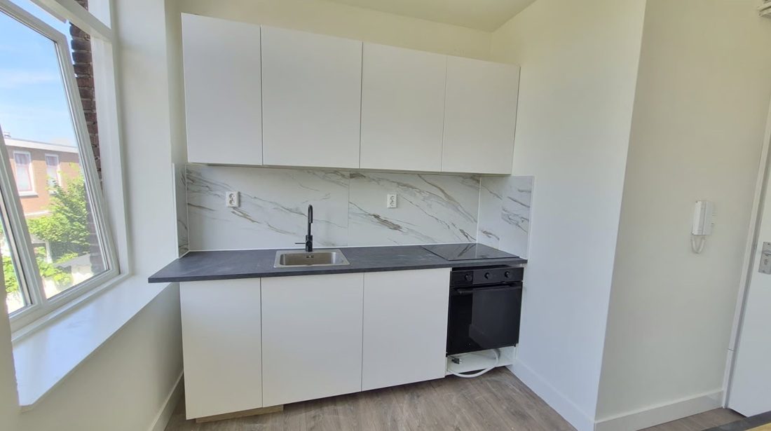 De keuken van de woning.