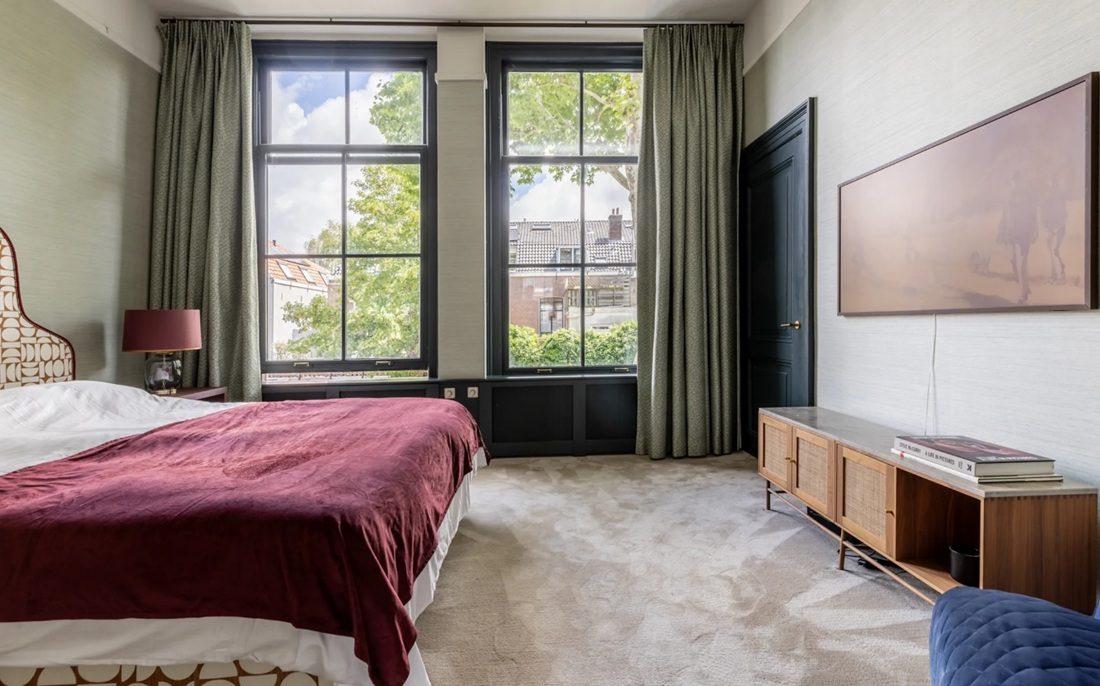 Een van de slaapkamers.