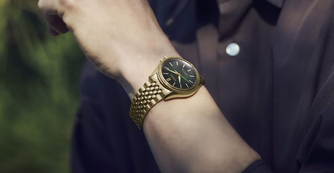 Het horloge van Seiko.