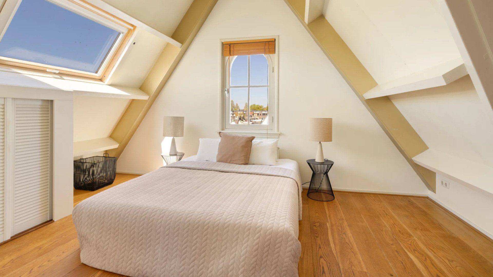 De mastersuite van de woning.
