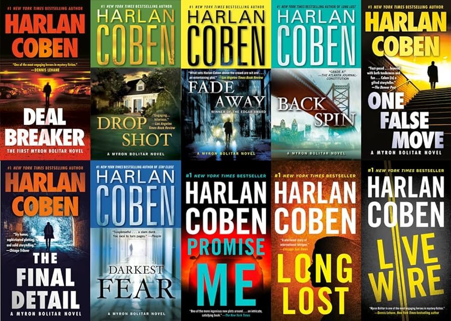 De Myron Bolitar-boekenserie van Harlan Coben