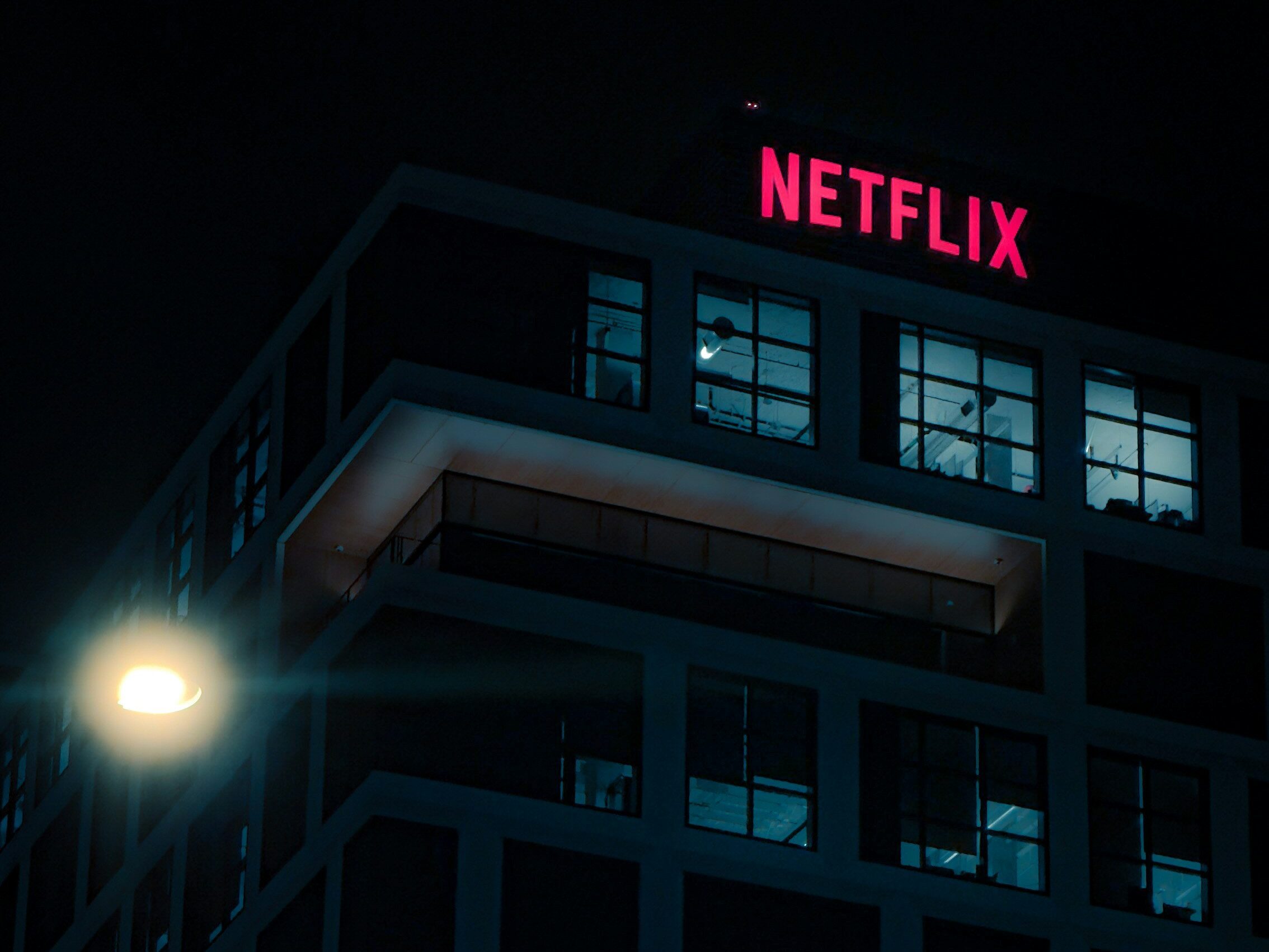 Foto van Netflix gebouw