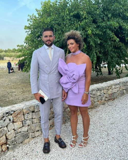 Dusan tadic met zijn vrouw