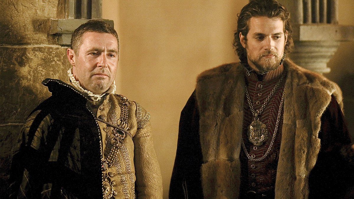 Stilbeeld uit "The Tudors" (2007) met Henry Cavill