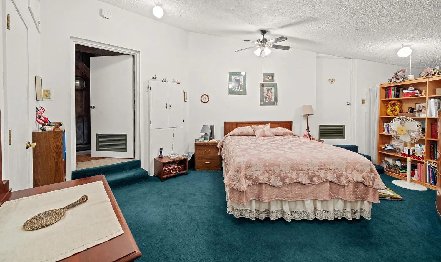Een van de slaapkamers.