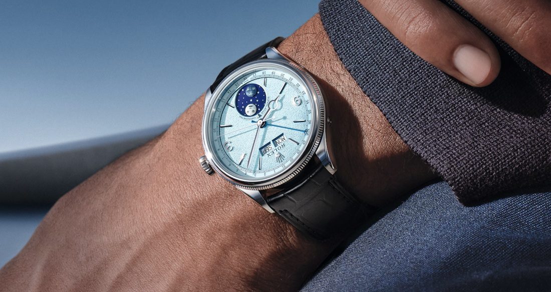 Een unieke uitvoering van de Rolex Perpetual Padellone.