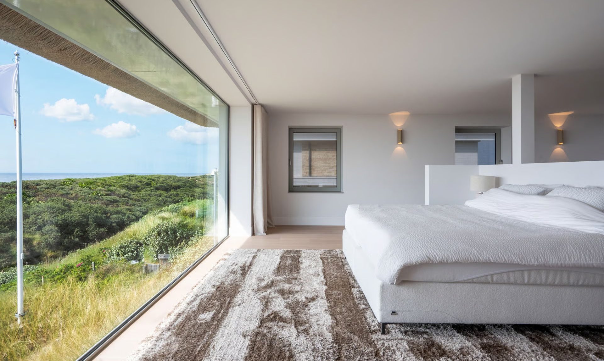 De mastersuite van de woning.