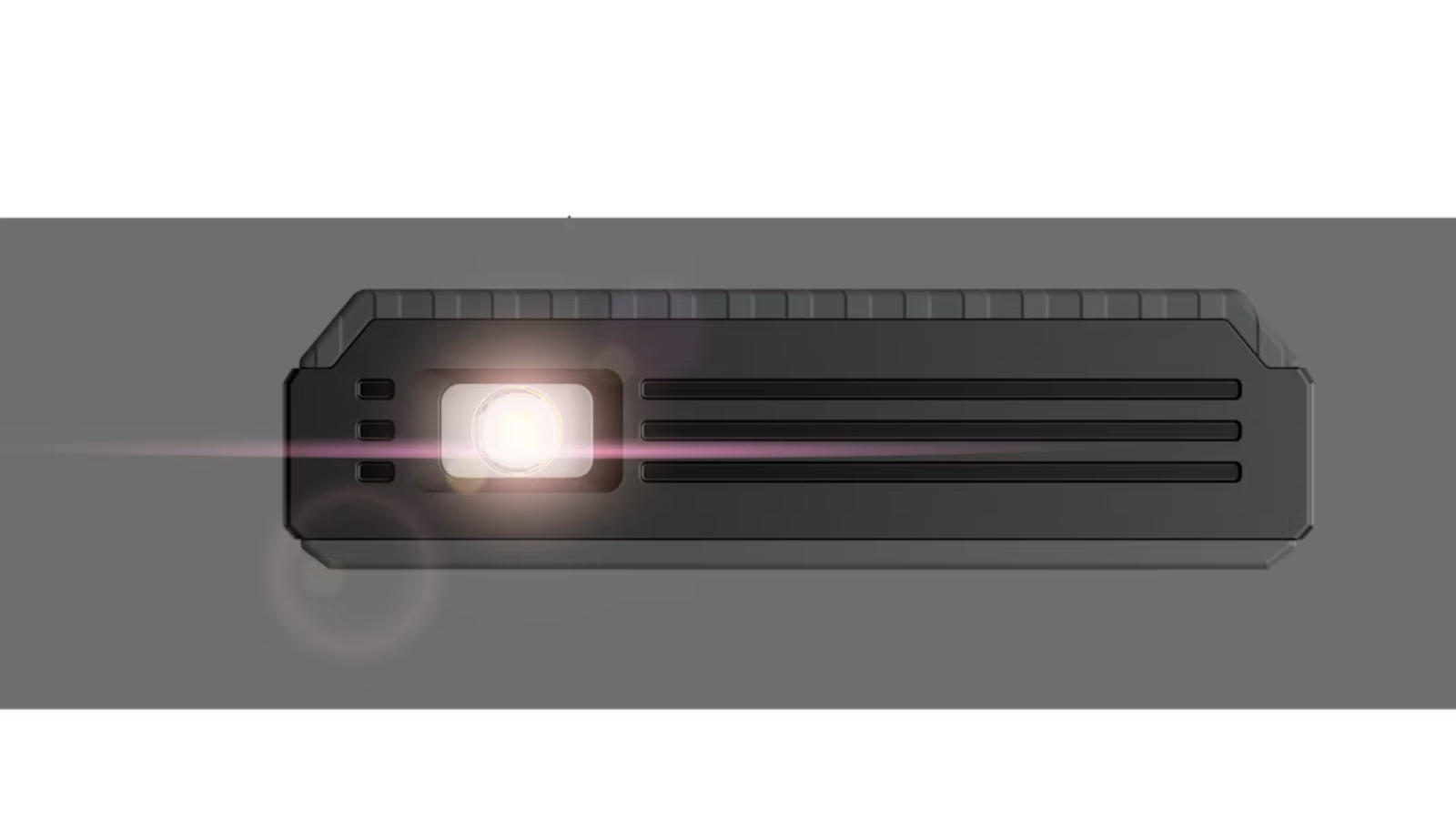 De zaklamp van de Nokia 300 Charge