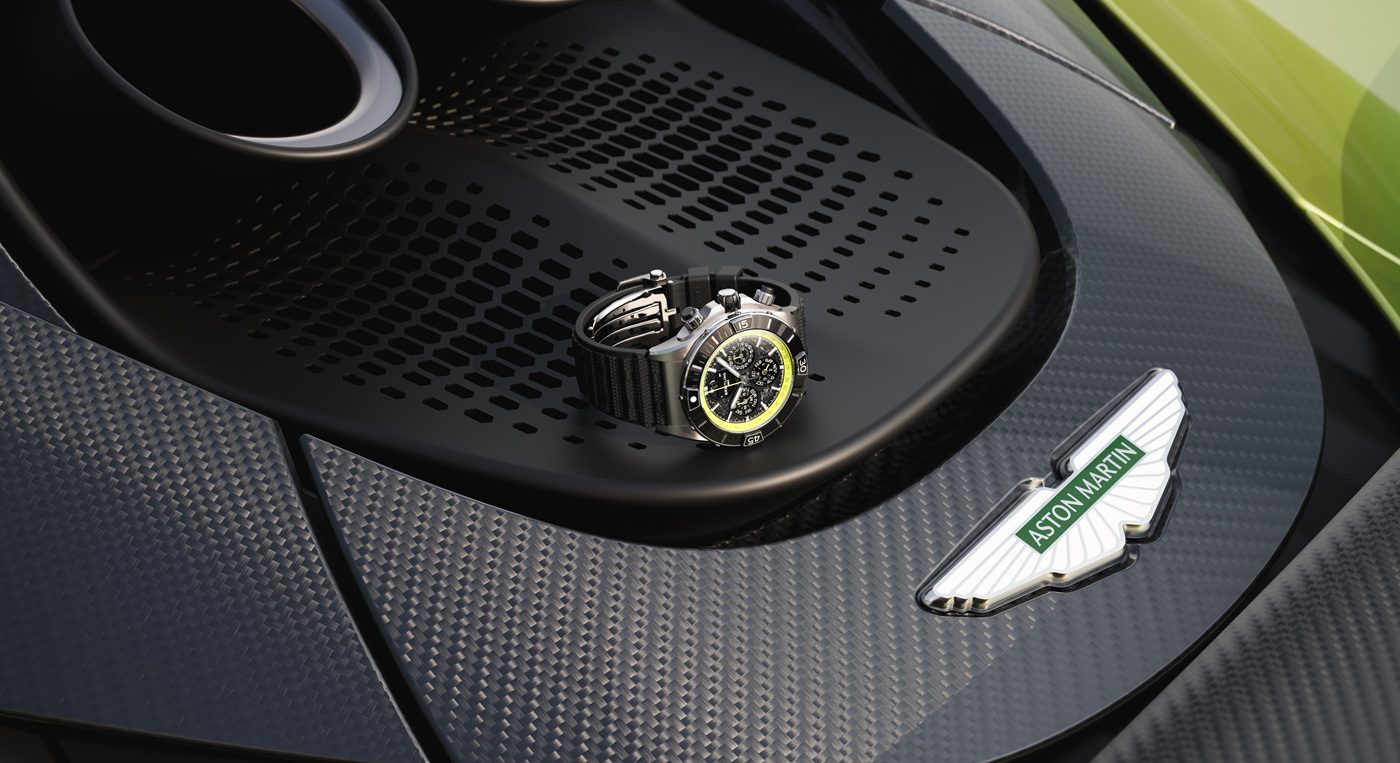 Het door Breitling onthulde horloge.