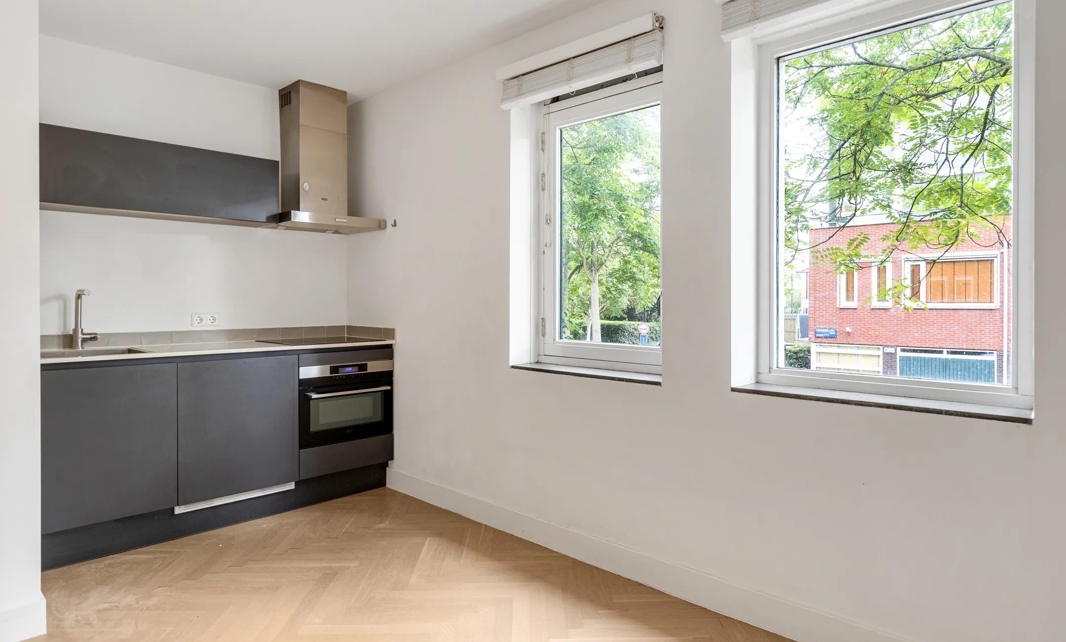 De keuken van het appartement.