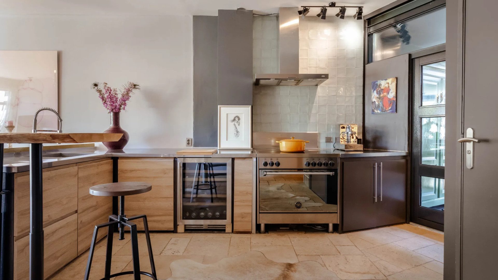 De keuken van het huis.