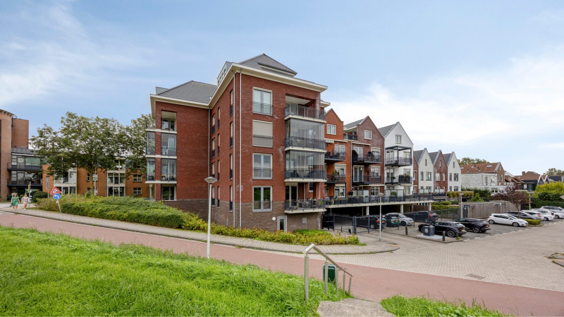 De buitenzijde van het penthouse van Olav Kooij.
