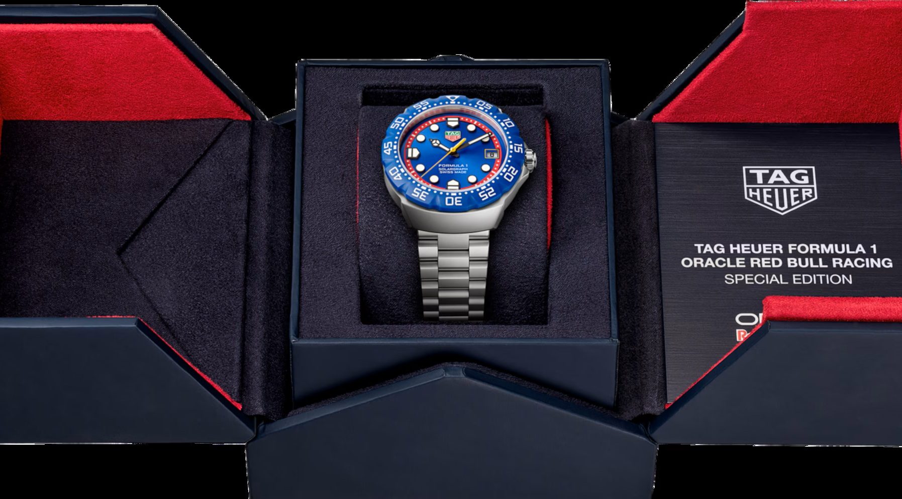 Het horloge in een doos.