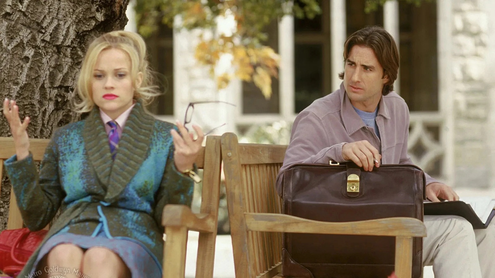 Reese Witherspoon en Luke Wilson in Legally Blonde