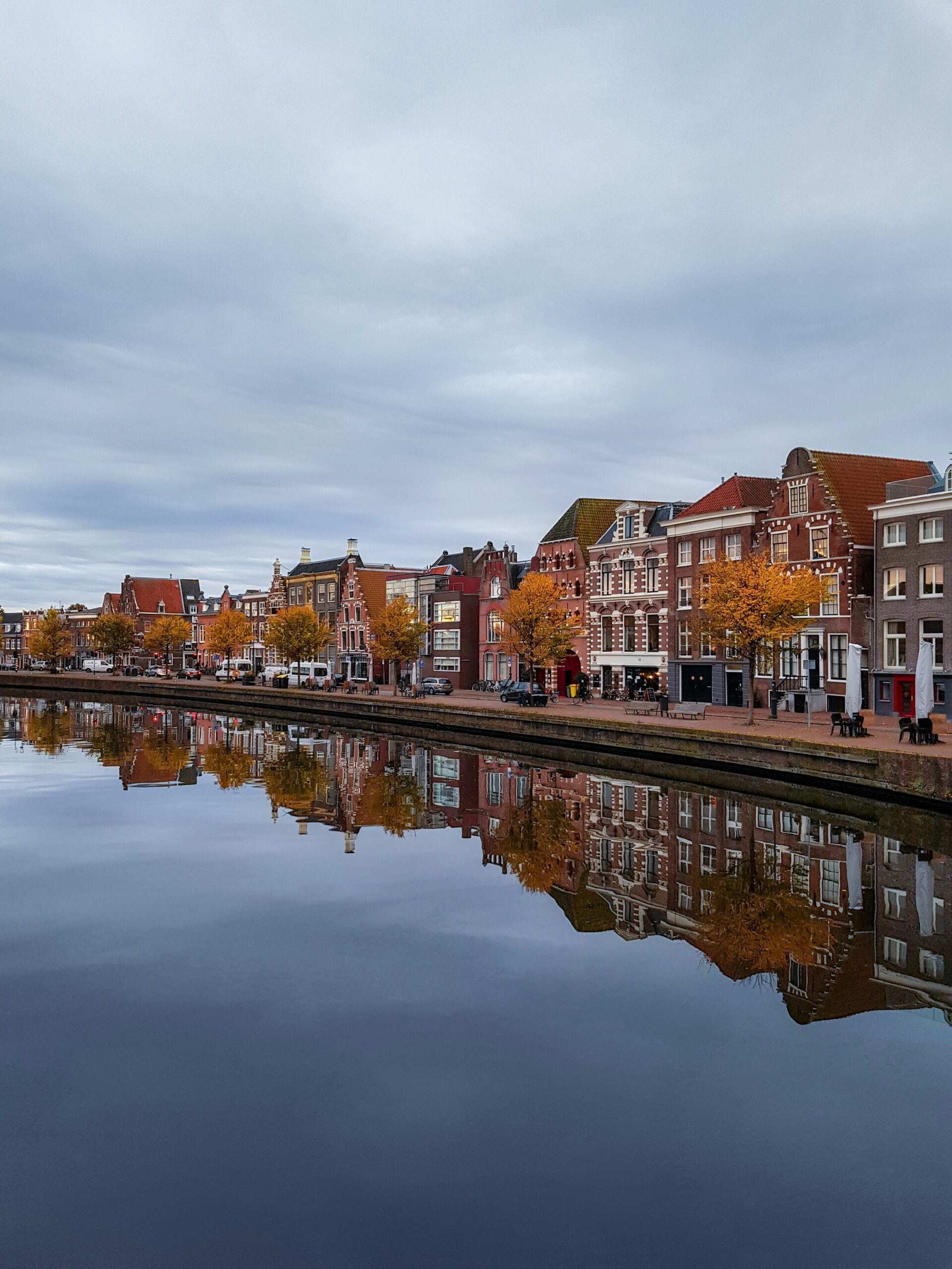 Een aantal woningen in Haarlem