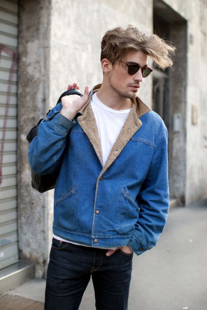 MAN MAN Shearling Jacket Style Inspiration 007