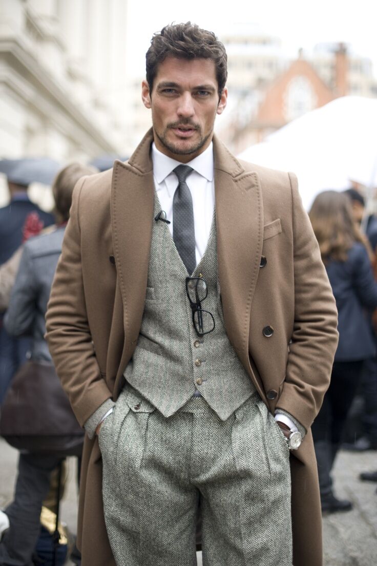 man man overcoat --