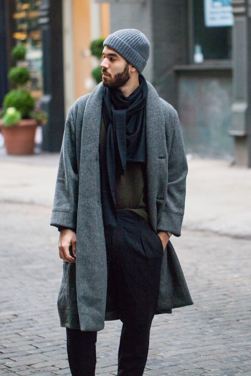 Scandinavisch overcoat MAN MAN inspiratie 001