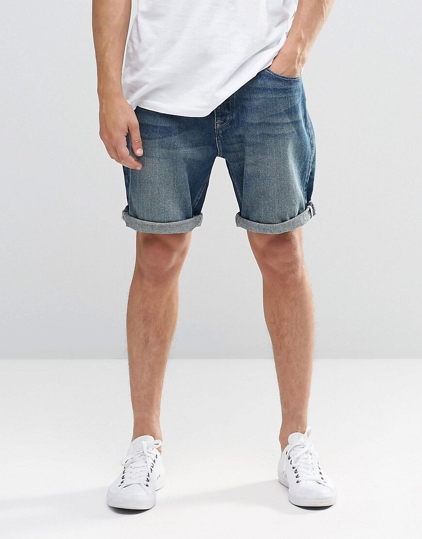 man man denim shorts 2