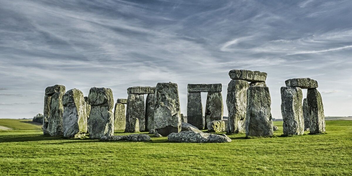 man man stonehenge