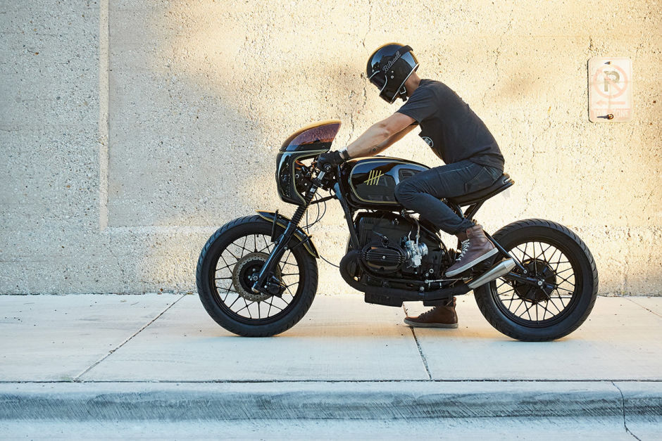 BMW r100 cafe racer man man